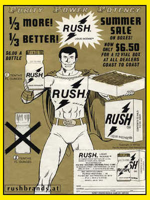 Klassische Rush Werbung!